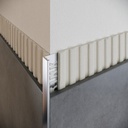 ULKOKULMALISTA/PÄÄTELISTA ALUMIINI 183A 10MM:2,5M:ARENA ANTRACITA