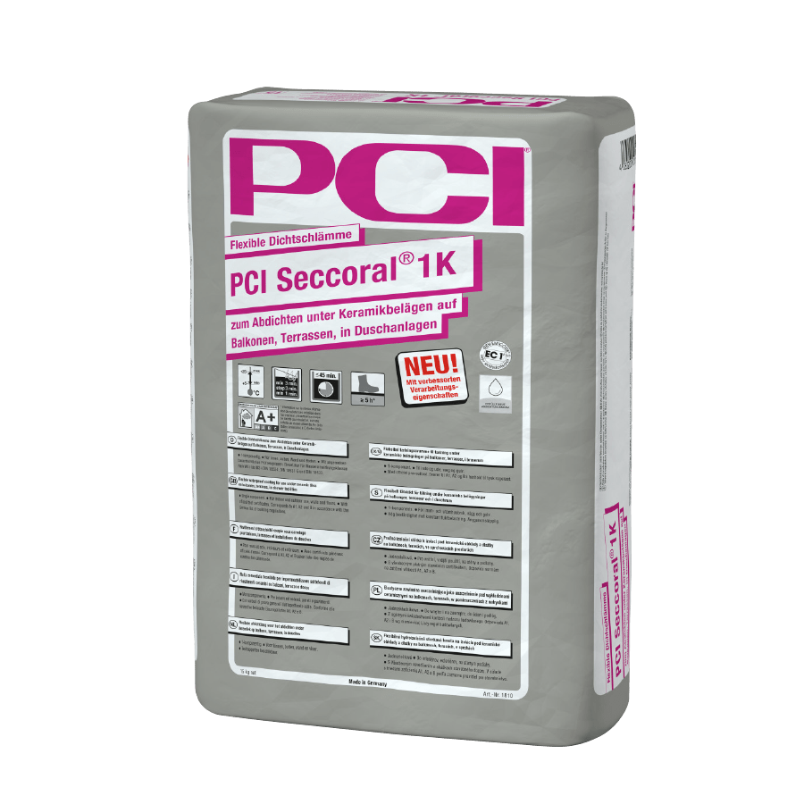 PCI SECCORAL 1K SEMENTTIPOHJAINEN VEDENERISTE 15KG