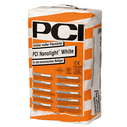 PCI NANOLIGHT VALKOINEN JOUSTAVA KIINNITYSLAASTI (C2TES1) 15KG