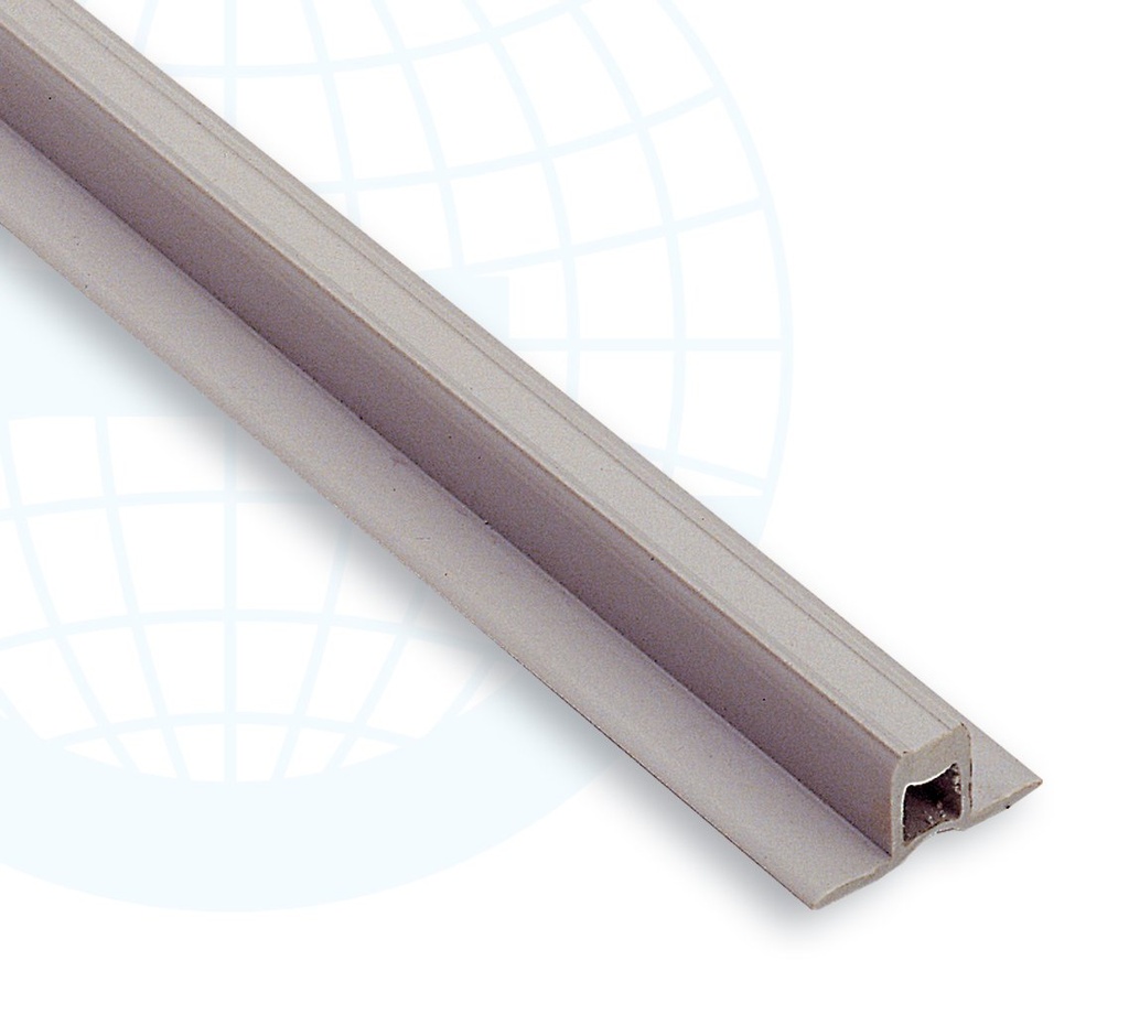 LIIKUNTASAUMALISTA PVC 185 10MM:2,5M:GRIS/HARMAA