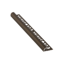 ULKOKULMALISTA PUOLIPYÖREÄ ALUMIINI 171A 10MM:2,5M:BRONCE MATE/PRONSSI MATTA
