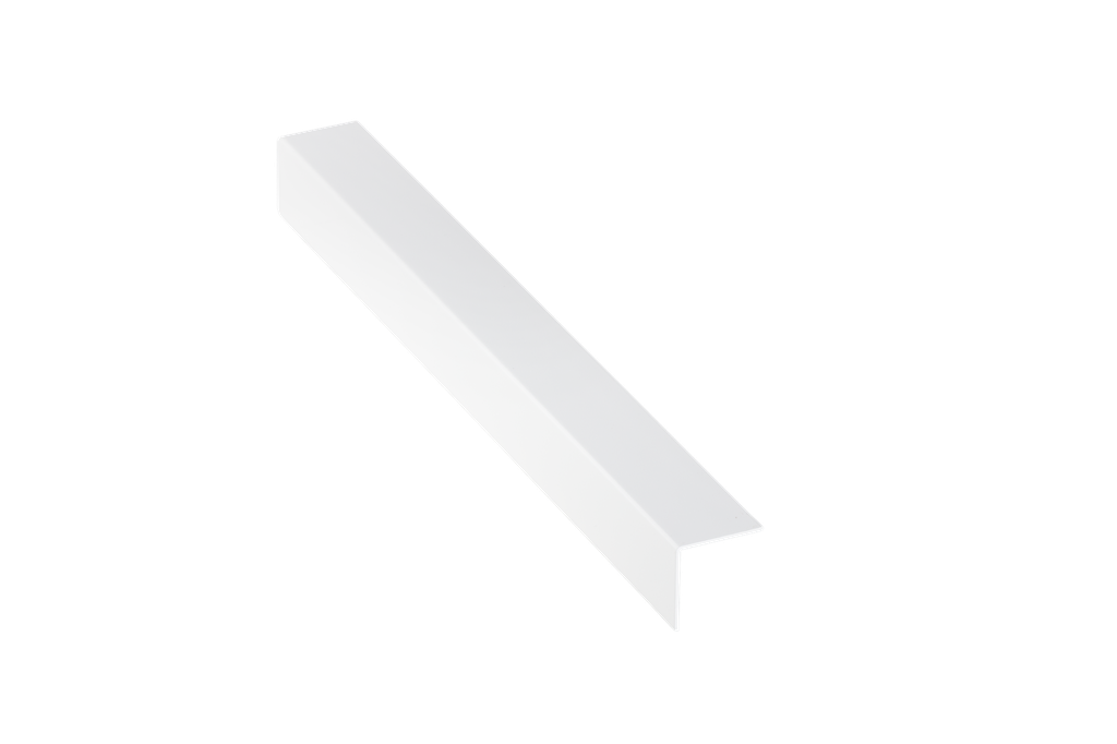 ULKOKULMALISTA PINTAAN ASENNETTAVA ALUMIINI 193A 15MM 2,5M BLANCO/VALKOINEN