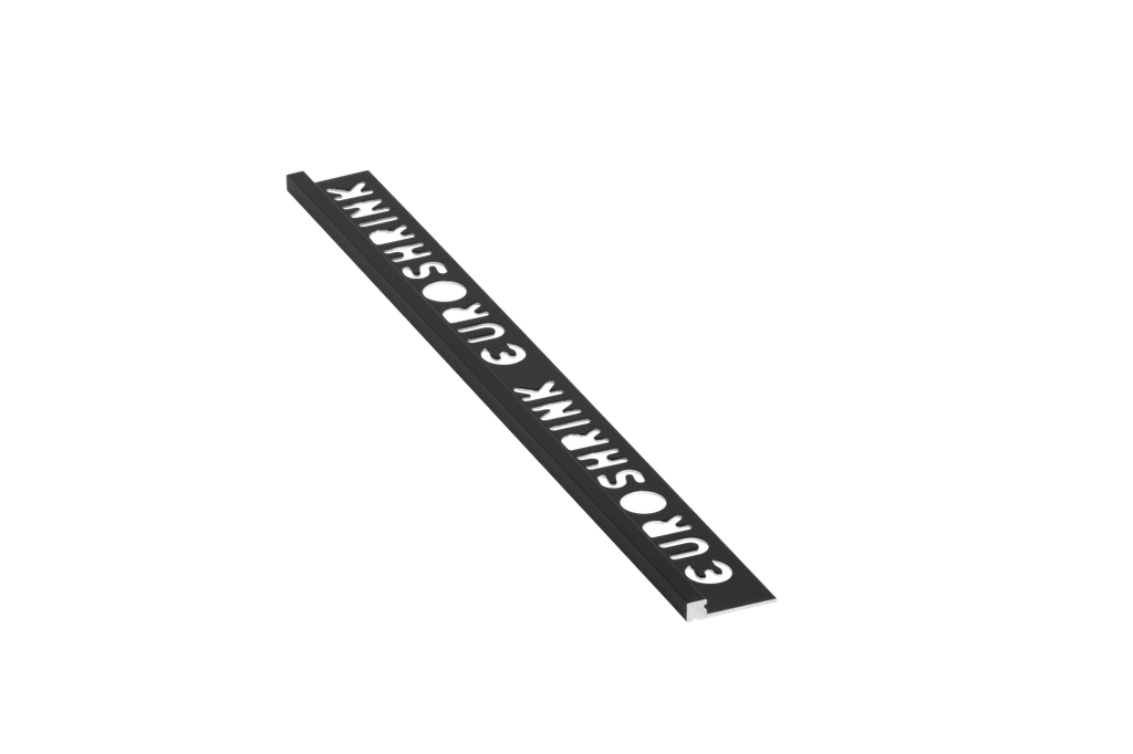 ULKOKULMALISTA SLIM ALUMIINI 246A 4,5MM:2,5M: NEGRO MATE, musta matta