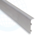 JALKALISTA SISÄKULMAPALA ALUMIINI I-206A 80MM:PLATA MATE/HOPEA MATTA PVC