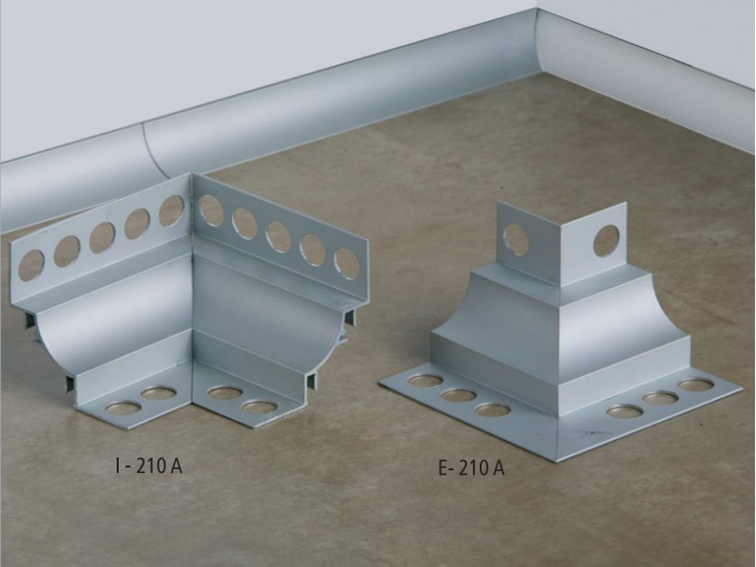 SISÄKULMAPALA SISÄKULMALISTAAN ALUMIINI I-210A 10MM BLANCO/VALKOINEN