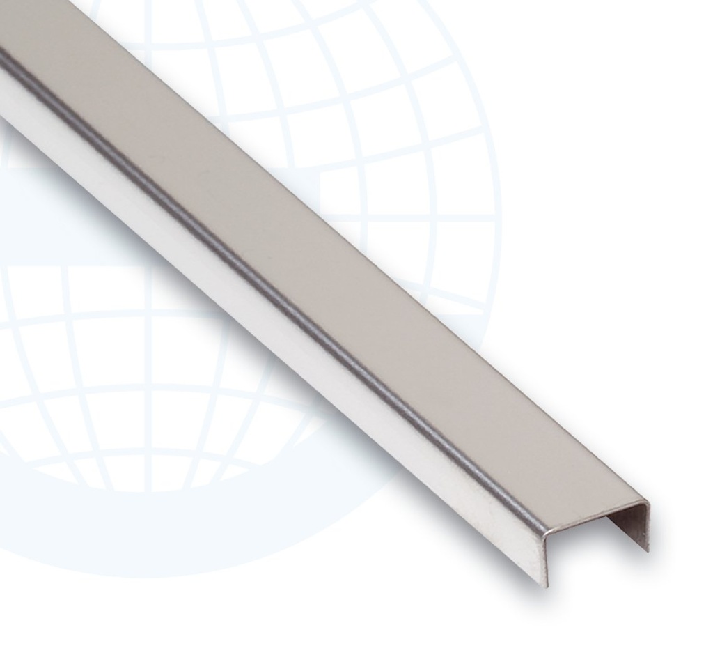BOORDILISTA RST 225S 15MM:2,5M INOX BRILLO/KIILTÄVÄ TERÄS