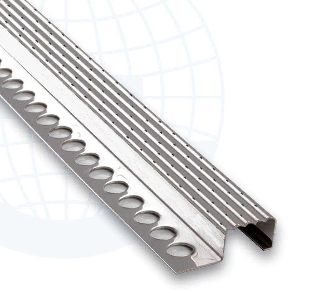 PORRASLISTA RST 248S 12,5MM:2,5M:INOX BRILLO, KIILTÄVÄ TERÄS