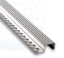 PORRASLISTA RST 248S 12,5MM:2,5M:INOX BRILLO, KIILTÄVÄ TERÄS