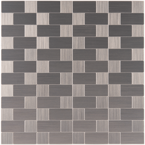 MOSAIIKKI LAATTA ITSELIIMAUTUVA A03/AD METAL 3 03 L. 305X305 mm H. 4 mm