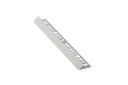 ULKOKULMALISTA 45 ASTETTA ALUMIINI 145A 10MM:2,55M:PLATA MATE/HOPEA MATTA