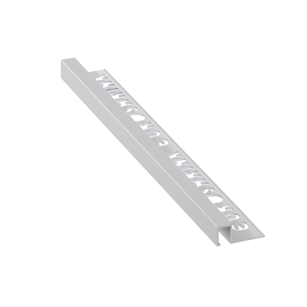 ULKOKULMALISTA KANTIKAS ALUMIINI 212A 6MM:2,5M:PLATA MATE/HOPEA MATTA