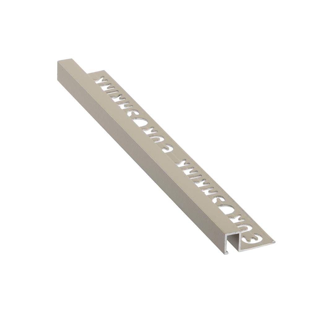 ULKOKULMALISTA KANTIKAS ALUMIINI 212A 12MM:2,5M:ARENA BEIGE