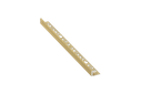 ULKOKULMALISTA/PÄÄTELISTA ALUMIINI183A 15MM:2,5M:ORO BRILLO/KULTA KIILTÄVÄ