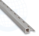 ULKOKULMALISTA KANTIKAS PVC RUSTIIKKI 212R 10MM:2,55:BLANCO/VALKOINEN