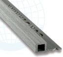 ULKOKULMALISTA KANTIKAS PVC RUSTIIKKI 212R/TX 12,5MM:2,55M:TEXTURA CENIZA/TEXTURA TUHKA