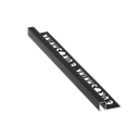 ULKOKULMALISTA KANTIKAS ALUMIINI 212A 12MM:2,5M:NEGRO BRILLO/MUSTA KIILTÄVÄ