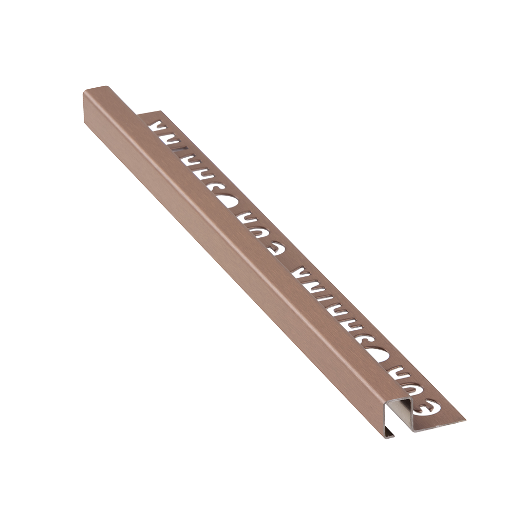 ULKOKULMALISTA KANTIKAS RST 212S 12MM:2,5M:COBRE CEPILLADO/KUPARI HARJATTU TERÄS