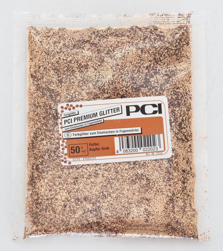 PCI PREMIUM GLITTER 50G SAUMALAASTEILLE, KUPARI HIENO