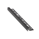 ULKOKULMALISTA KANTIKAS ALUMIINI 212A 12MM:2,5M:ARENA NEGRO/ARENA MUSTA
