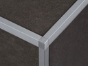 ULKOKULMAPALA ULKOKULMALISTAAN KANTIKAS ALUMIINI E-212A 12MM ARENA GRIS/HARMAA HIEKKA