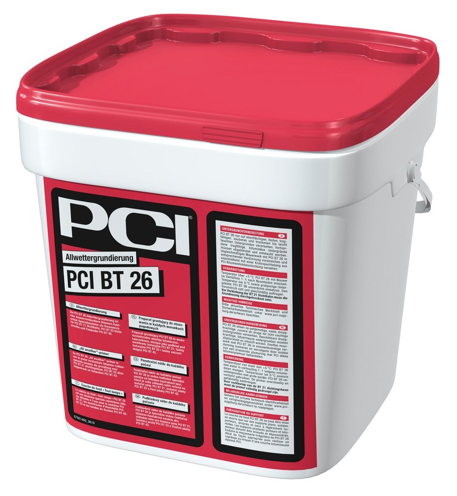 PCI PECITHENE (BT 26) 10L ERIKOISPOHJUSTE ITSELIIMAUTUVALLE BITUMIKERMILLE