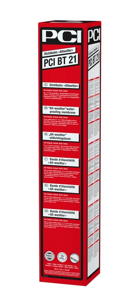 PCI PECITHENE 1000 (BT 21) ITSELIIMAUTUVA BITUMIKERMI 1M (1M2)