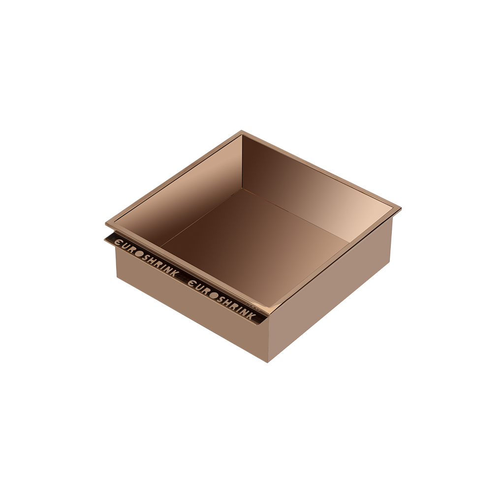 SEINÄHYLLY UPOTETTAVA RST COBRE-3060: 300X600X100MM: COBRE BRILLO/ KUPARI KIILTÄVÄ