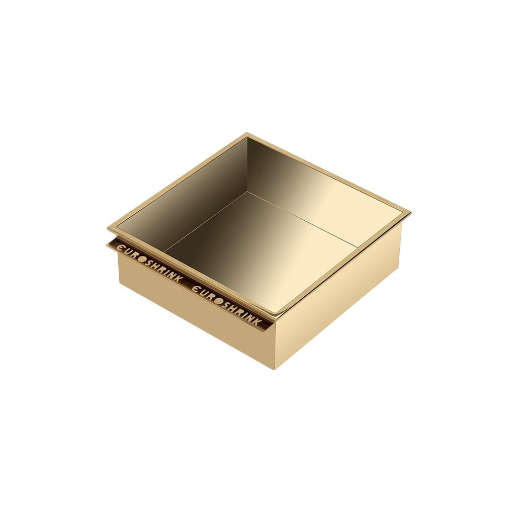 SEINÄHYLLY UPOTETTAVA RST OB-3060: 300X600X100: ORO BRILLO/ KULTA KIILTÄVÄ