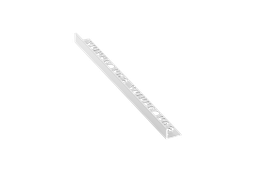 [8430647000453] ULKOKULMALISTA/PÄÄTELISTA ALUMIINI 183A 10MM:2,5M:BLANCO/VALKOINEN