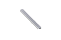 [8430647024312] LED - BOORDILISTA/VÄLILISTA ALUMIINI 301A 23MM:2,5M:PLATA BRILLO/HOPEA KIILTÄVÄ