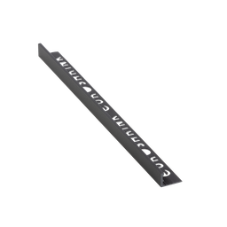 [8430647033130] ULKOKULMALISTA/PÄÄTELISTA ALUMIINI 183A 10MM:2,5M:ARENA ANTRACITA